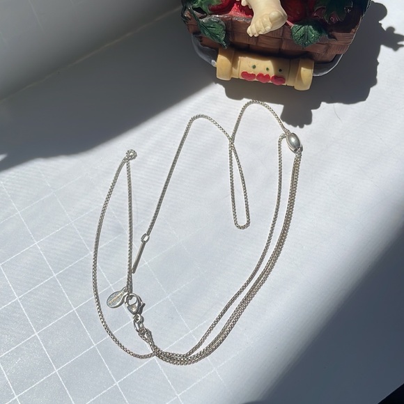 ALEX AND ANI Sterling Silver Adjustable Pull Chain - Picture 3 of 5